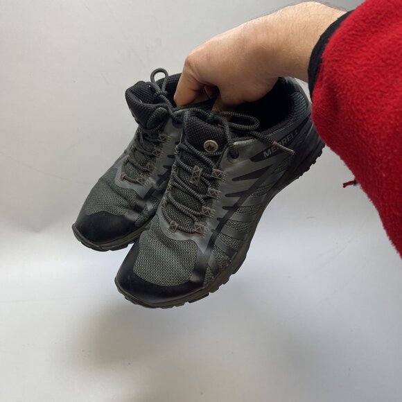 MERRELL Siren Edge Q2 Women's Sz 9 US Athletic Trail Hiking Shoes Grey / Blue - Picture 13 of 14